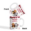 Halloween Mommy Daddy Of The Monsters Cats Personalized Mug