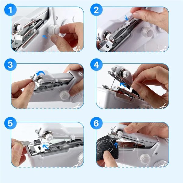 Hand-Held Portable Sewing Machine