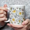 Hand In Hand, Also Heart In Heart - Personalized 3D Inflated Effect Ceramic Mug - Gift For Mom, Grandma, Mother's Day | NA94