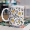 Hand In Hand, Also Heart In Heart - Personalized 3D Inflated Effect Ceramic Mug - Gift For Mom, Grandma, Mother's Day | NA94