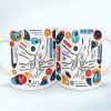 Hand In Hand, I Will Always Protect You - Gift For Dad, Grandpa - 3D Inflated Effect Printed Mug, Personalized White Edge-to-Edge Mug