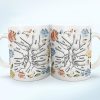 Hand In Hand, I Will Always Protect You 10 To 20 - Gift For Mom, Grandma - 3D Inflated Effect Printed Mug, Personalized White Edge-to-Edge Mug