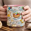Hand Knitted Accent Mug - Personalized Gifts For Knitting Lovers 03TODT140126
