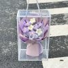 Hand-Woven Rose Flower Bouquet Artificial Flowers for Birthday and Valentine's Day