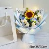 Handcrafted Crochet Rose Bouquet