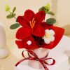 Handcrafted Crochet Rose Bouquet