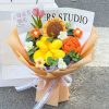 Handcrafted Crochet Rose Bouquet