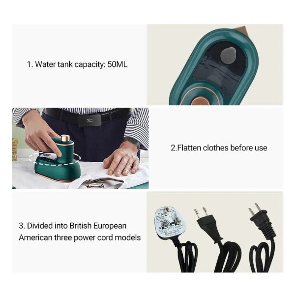 Handheld Steam Iron Wet Dry Ironing Machine