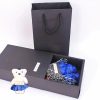 Handmade 7-Rose Soap Bouquet with Little Bear Gift Box for Valentine’s Day and Special Occasions