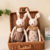 Handmade Bunny Plush in Cloth Dress