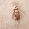 Handmade Bunny Plush in Cloth Dress