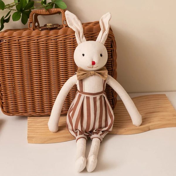 Handmade Bunny Plush in Cloth Dress