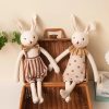 Handmade Bunny Plush in Cloth Dress