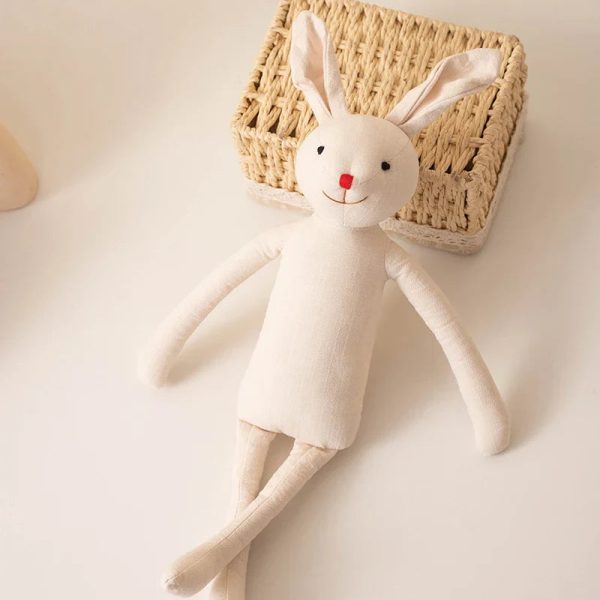 Handmade Bunny Plush in Cloth Dress