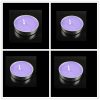 Handmade Soy Tea Light Candles 4-Pack for Romantic Dinner