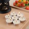 Handmade Soy Tea Light Candles 4-Pack for Romantic Dinner