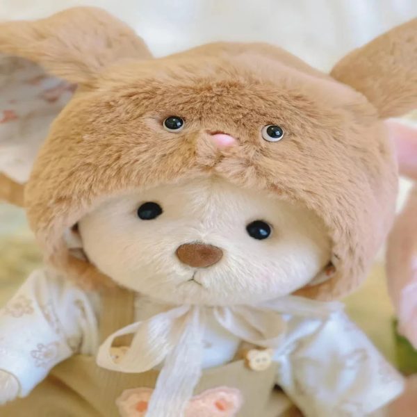 Handmade Teddy Bear Plush Doll with Outfit 30cm