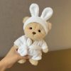 Handmade Teddy Bear Plush Doll with Outfit 30cm