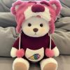 Handmade Teddy Bear Plush Doll with Outfit 30cm