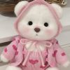 Handmade Teddy Bear Plush Doll with Outfit 30cm