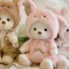Handmade Teddy Bear Plush Doll with Outfit 30cm