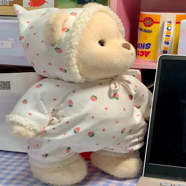 Handmade Teddy Bear Plush Doll with Outfit 30cm