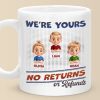 Handpicked With Love, Just For You - Family Personalized Custom Mug - Mother's Day Gift For Mom, Grandma