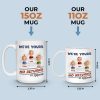 Handpicked With Love, Just For You - Family Personalized Custom Mug - Mother's Day Gift For Mom, Grandma