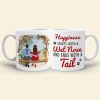 Happiness Starts With A Wet Nose, Personalized Mug, Gift For Couple