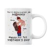 Happy 1st Mother's Day Mom And Kids Personalized Mug, Gift For Mom