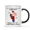 Happy 1st Mother's Day Mom And Kids Personalized Mug, Gift For Mom