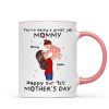 Happy 1st Mother's Day Mom And Kids Personalized Mug, Gift For Mom