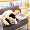 Happy Corgi Plush Dog Pillow Soft Stuffed Toy Gift