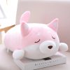 Happy Corgi Plush Dog Pillow Soft Stuffed Toy Gift