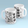 Happy Father Day To The Best Dog Dad Personalized 3D Inflated Printed Mug