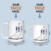 Happy Father's Day - Family Personalized Custom Mug - Father's Day, Gift For Dad