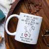 Happy Father's Day - Personalized White Mug - Gift For Dad