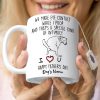 Happy Father's Day - Personalized White Mug - Gift For Dad