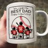 Happy Father's Day Baseball Dad Personalized Mug