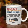 Happy Father's Day Bite The Butt Mug Personalized Gift HO82 890708