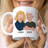 Happy Father's Day Dad You Freakin' Rule - Personalized White Mug - Gift for Dad - Family Guys
