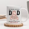 Happy Father's Day Fist Bump Personalized Mug