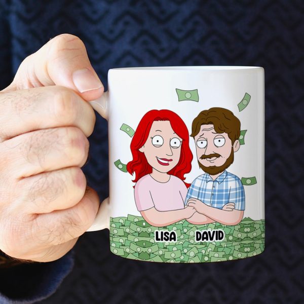 Happy Father's Day From Your Favorite Financial Burden, Personalized Mug, Gift For Dad, Father's Day Gift