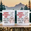 Happy Father's Day From Your Number One Swimmer, Personalized Mug, Gift For Dads