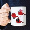 Happy Father's Day, Funny Personalized Coffee Mug White Mug, Gift For Dad Mom