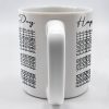 Happy Father's Day Geometric Patterns - Personalized Custom Coffee Mug - DAD216_MG
