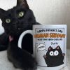 Happy Father's Day Human Servant - Personalized Mug for Cat Dad