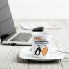 Happy Father's Day Human Servant Cat Dad Personalized Mug