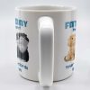 Happy Father's Day Human Servant, Your Tiny Furry Overlords, Cats - Personalized Custom Coffee Mug - CAT033_MG