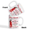 Happy First Mother's Day Pregnancy Mom From The Bump Personalized Mug